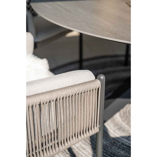 Garden Impressions tuinstoel Delvin taupe - vtwonen shop