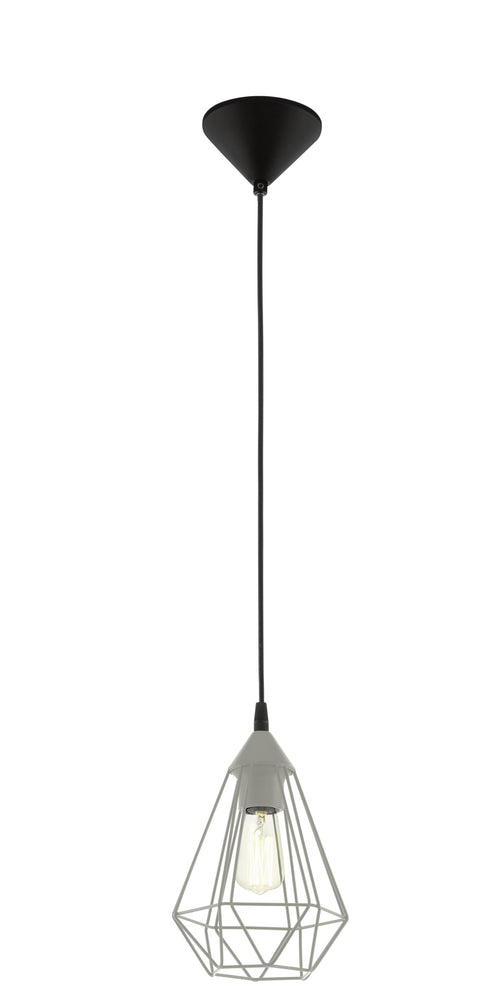 EGLO hanglamp Tarbes - e27 - ø 17,5 cm - grijs - vtwonen shop