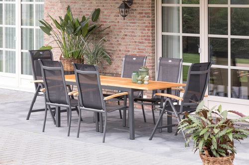 Hartman Tuintafel South Wales - Naturel Hout - 150/210x90x74cm - vtwonen shop