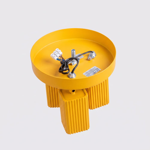 Sollux Lighting Plafondlamp RAYO 3P geel - 20x20x18cm