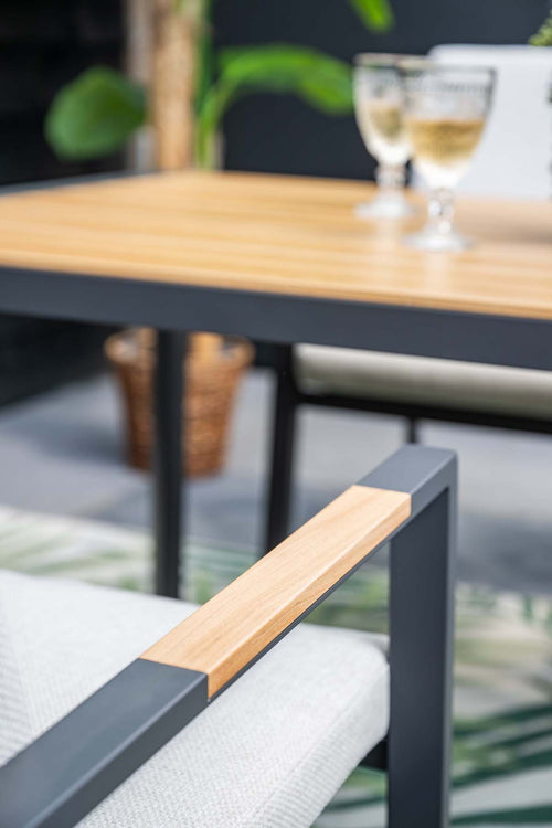 Felini 5-delige tuinset  - 4 stoelen / tuintafel - Garden Impressions - vtwonen shop