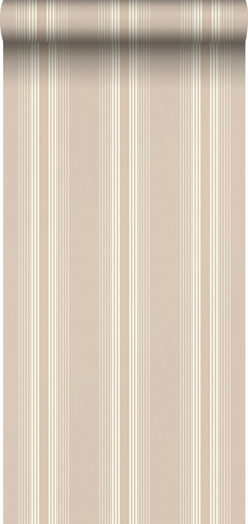 Sanders & Sanders behang strepen beige - 53 cm x 10 m - 640541