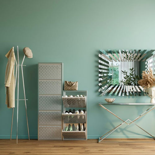 Kare Design Schoenenkast Caruso - alu - 3 laden