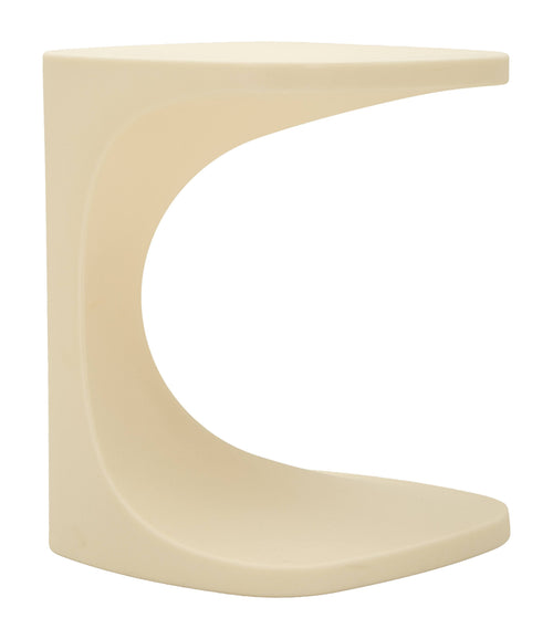 Mauro Ferretti bijzettafel - 42x42x52 cm - crème