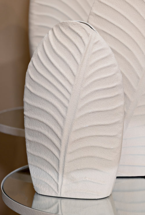 Mauro Ferretti vaas - 18x9,5x29,5 cm - crème