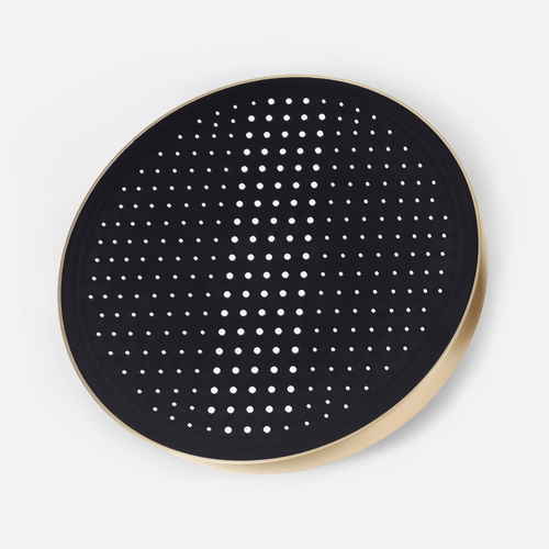 LOMAZOO inbouwdoucheset Ayla - met thermostaatkraan & staafhanddouche - goud - 30 cm