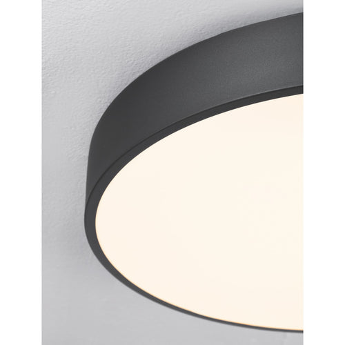 Nova Luce HADON Inbouw plafondlamp Sandy Black LED 30W 3353lm 3000K