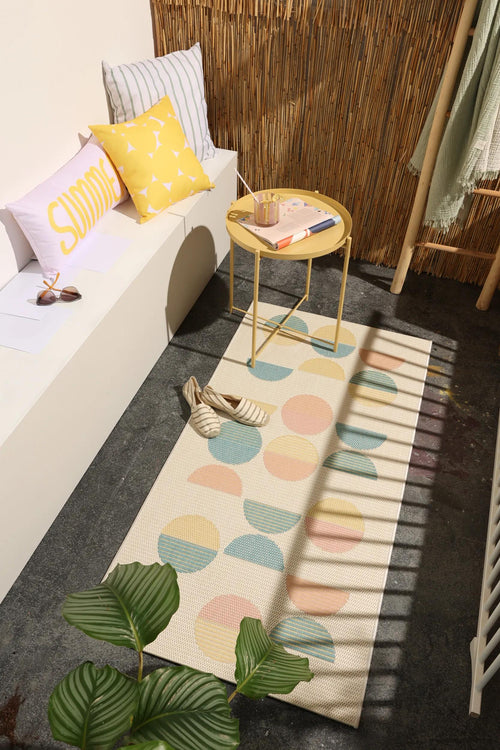 benuta binnen- en buitenkleed Candy - veelkleurig - 200x290 cm