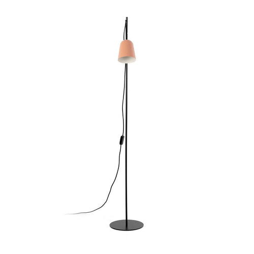 Faro STUDIO Task Vloerlamp Mat Zwart, Roze
