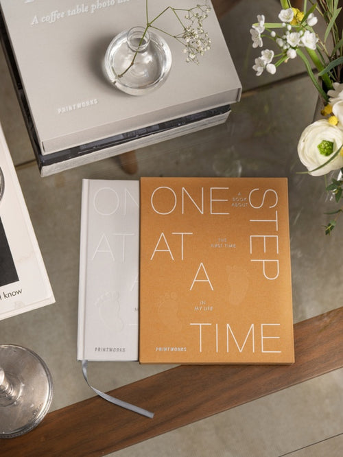 Printworks Fill-in Books - One Step at a Time - Baby Invulboek - vtwonen shop