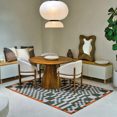 Louis De Poortere vloerkleed Deep Green - groen - 80x150cm - vtwonen shop