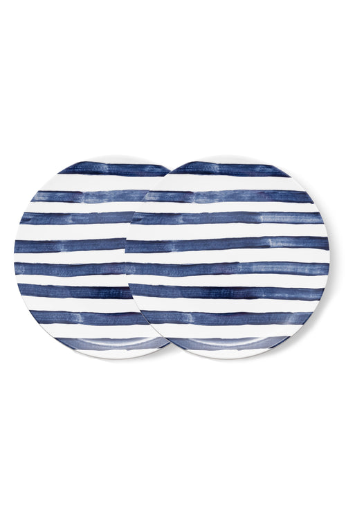 vtwonen - Painted Dinerborden - Serviesset van 2 - 25.5cm - vtwonen shop