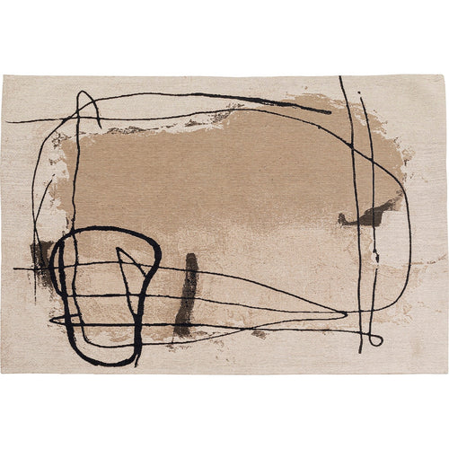 Kare Design Vloerkleed Dust grijs - vtwonen shop