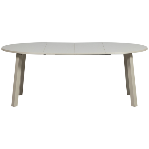 WOOOD uitschuifbare eettafel rond 120Ø cm Janne - Eiken - Dakargrau - vtwonen shop
