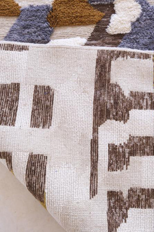 AFK Living vloerkleed Berber - handgemaakt - Wol - 455 x 327 cm