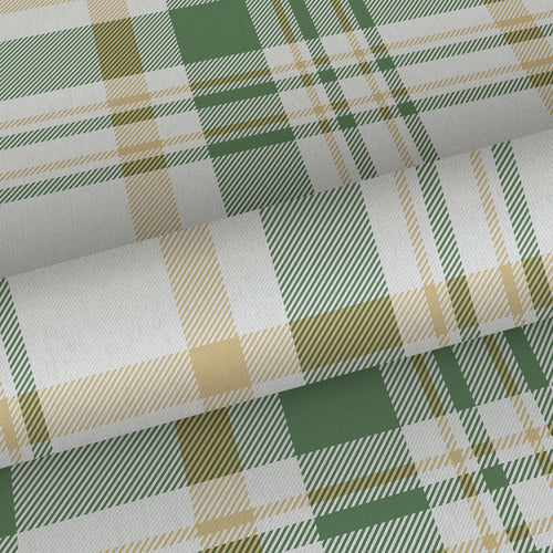 Sanders & Sanders behang ruitmotief groen en geel - 53 cm x 10 m - 640192 - vtwonen shop