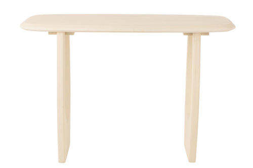 J-Line console Mark - hout - wit