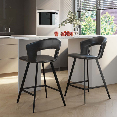 Kare Design Barkruk Reunion - zwart