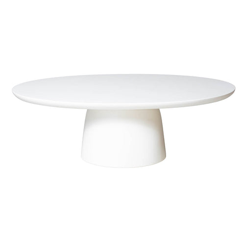 Giga Meubel Salontafel Myrna - Wit Composiet - 120x60x39cm - vtwonen shop