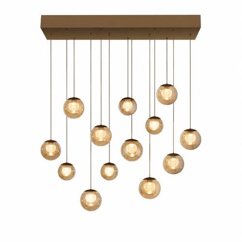 Neuhaus PURE hanglamp Popup - 13 lichts - 100  x 180   cm - champagne