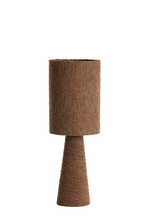 Light & Living tafellamp MICKY - bruin - Ø20x58cm - vtwonen shop
