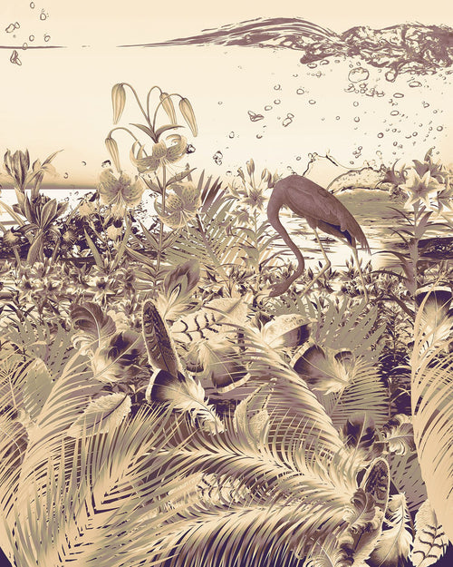 Sanders & Sanders fotobehang fantasie beige - 200 x 250 cm - 611935