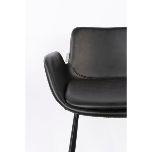 Zuiver Brit LL Barkrukken Zwart - Set van 2 - vtwonen shop