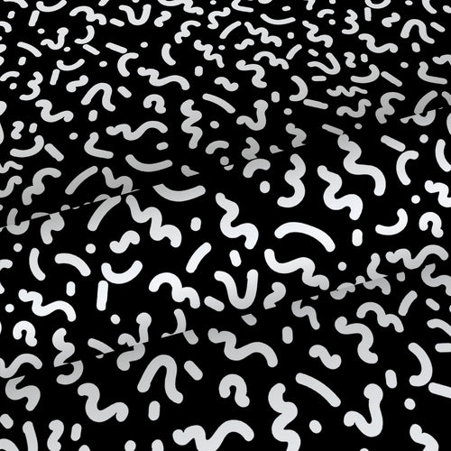 Walls4You behang figuratief motief zwart en wit - 53 cm x 10 m - 640147