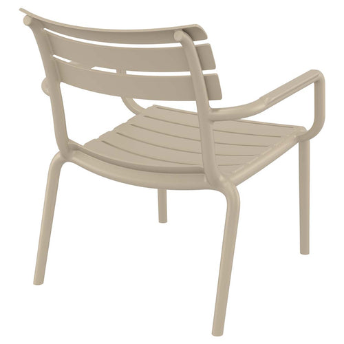 Garden Impressions loungeset Paris taupe 3-delig