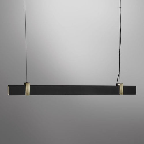 Nordlux hanglamp Lilt - 1 lichts - 115  x 200   cm - zwart - vtwonen shop