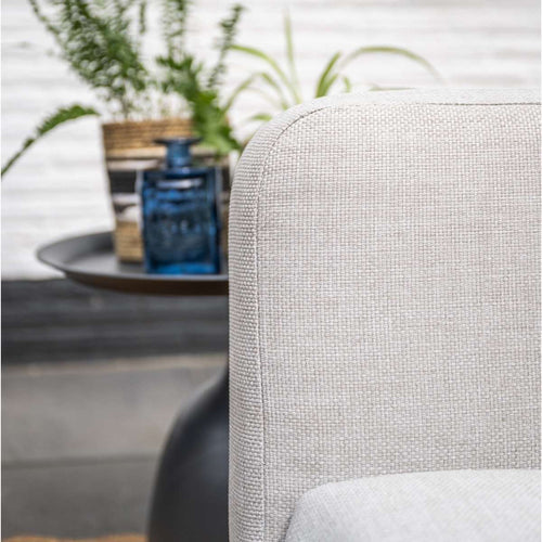Garden Impressions loungeset Sentosa 6-delig hoekopstelling – donker grijs
