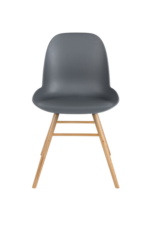 Zuiver Albert Kuip Eetkamerstoelen Donkergrijs - Set van 2 - vtwonen shop