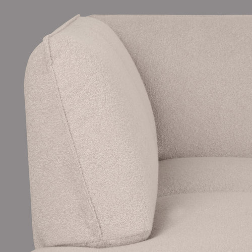 LABEL51 Hoekbank Pesaro Links - Naturel Bouclé - 274x203x82cm - vtwonen shop