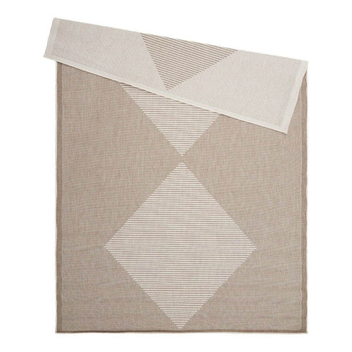 Buitenkleed Kite - Naturel/Wit - dubbelzijdig - EVA Interior - 200 x 290 cm - vtwonen shop