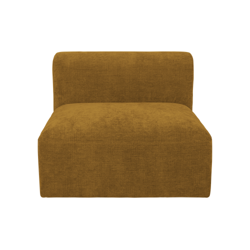 Urban Nature Culture modulaire bank center Tao, ocher - 90 * 100 * 74 CM - vtwonen shop