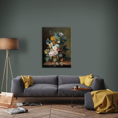 Art for the Home Canvas - Stilleven met Bloemen - 100x70cm - vtwonen shop