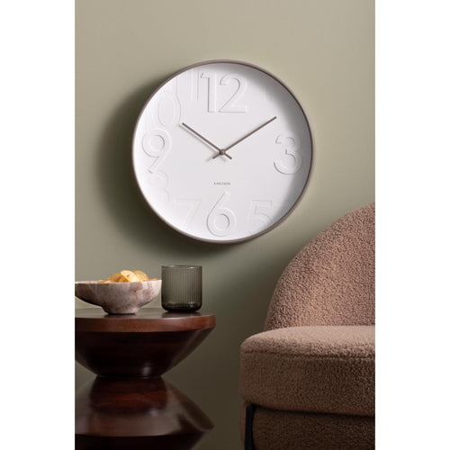 Karlsson wandklok Ayuno - grijs - Ø40cm - vtwonen shop