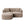 Cosmopolitan Design Modulaire hoekbank links Campi 3-zits, flueel diepe olie - 156x180x70cm