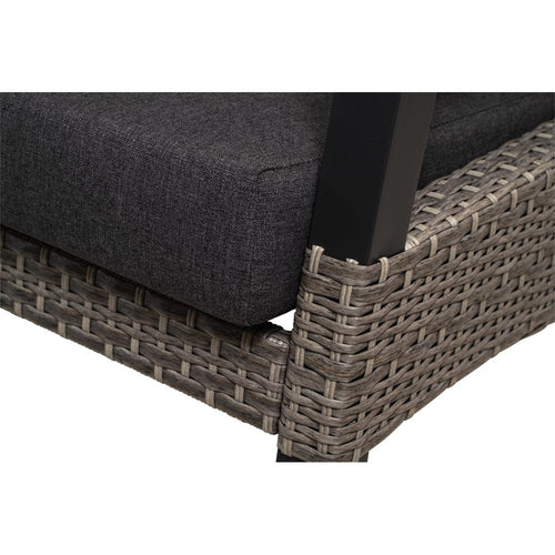 Lesli Living loveseat Treviso - grijs - 194x83x94cm
