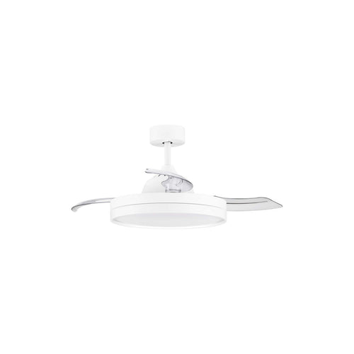 Nova Luce NEVMA Plafondventilator mat wit LED 36W 4100lm 3000-4000-6500K kleurtemperatuur met afstandsbediening