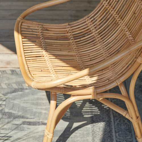 Tikamoon Rotan tuinstoel - Naturel - vtwonen shop