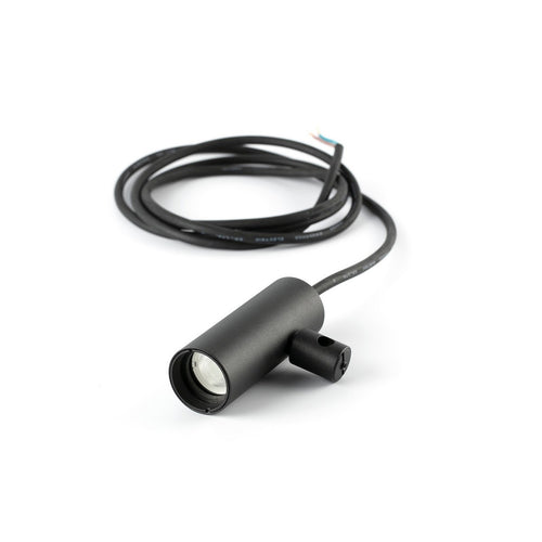 Faro CLAP 15° Slanke Hangende Plafondlamp Zwart 2700K IP65