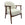DÉJA Living Fauteuil Skövde - Taupe Stof/Walnoot - 65x72x81cm