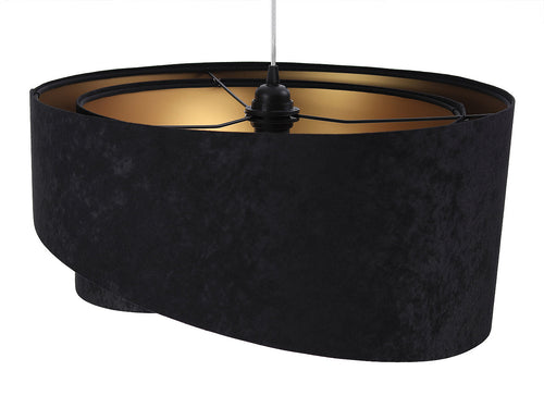 bpskoncept hanglamp Galaxy Elegant - zwart-goud - Ø50 cm