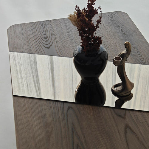 Calicosy - SOLEA Salontafel - Naturel - 100x60x40 cm
