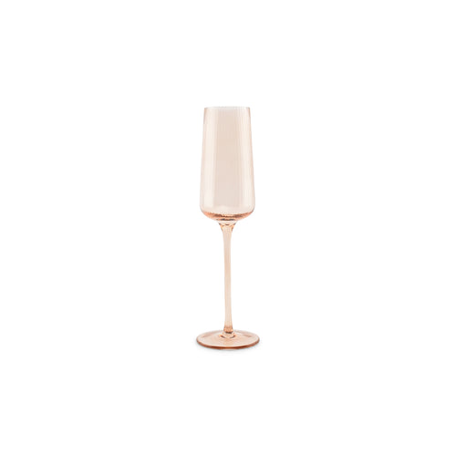 S|P Collection - Champagneglas 24cl amber Ray - Set van 4 - vtwonen shop