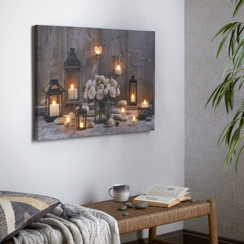 Art for the Home Canvas LED - Knusse Kaarsen - 60x90cm - vtwonen shop