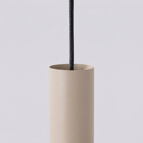 Sollux Lighting Hanglamp LAGOS 1 taupe - 8x8x100cm