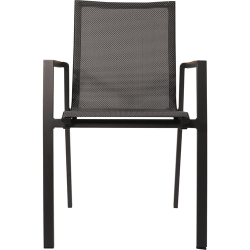 Lesli Living bistrostoel Tarragona - zwart - 56x65x88cm