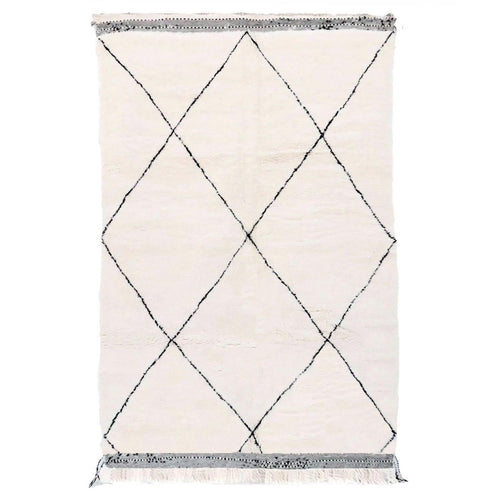 AFK Living vloerkleed Berber - handgemaakt - Wol - 191 x 304 cm